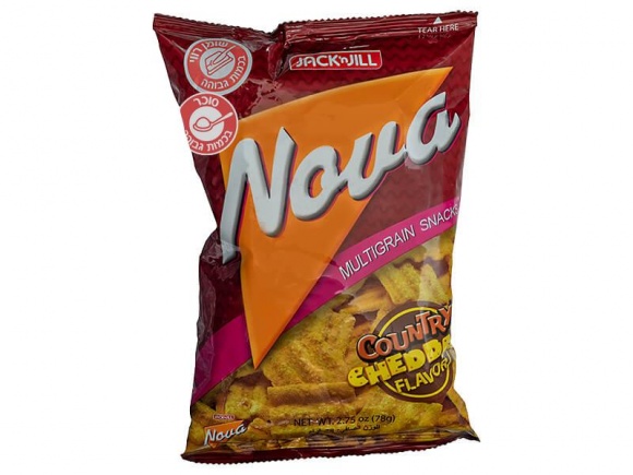 חטיף דגנים בטעם צ'דר 78 גרם Nova