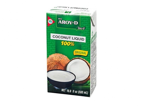 Aroy-D Coconut Liquid (No Preservatives) 500 ml