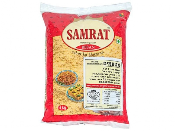 קמח בסאן - צ'נהדאל טחון 1 ק''ג Samrat